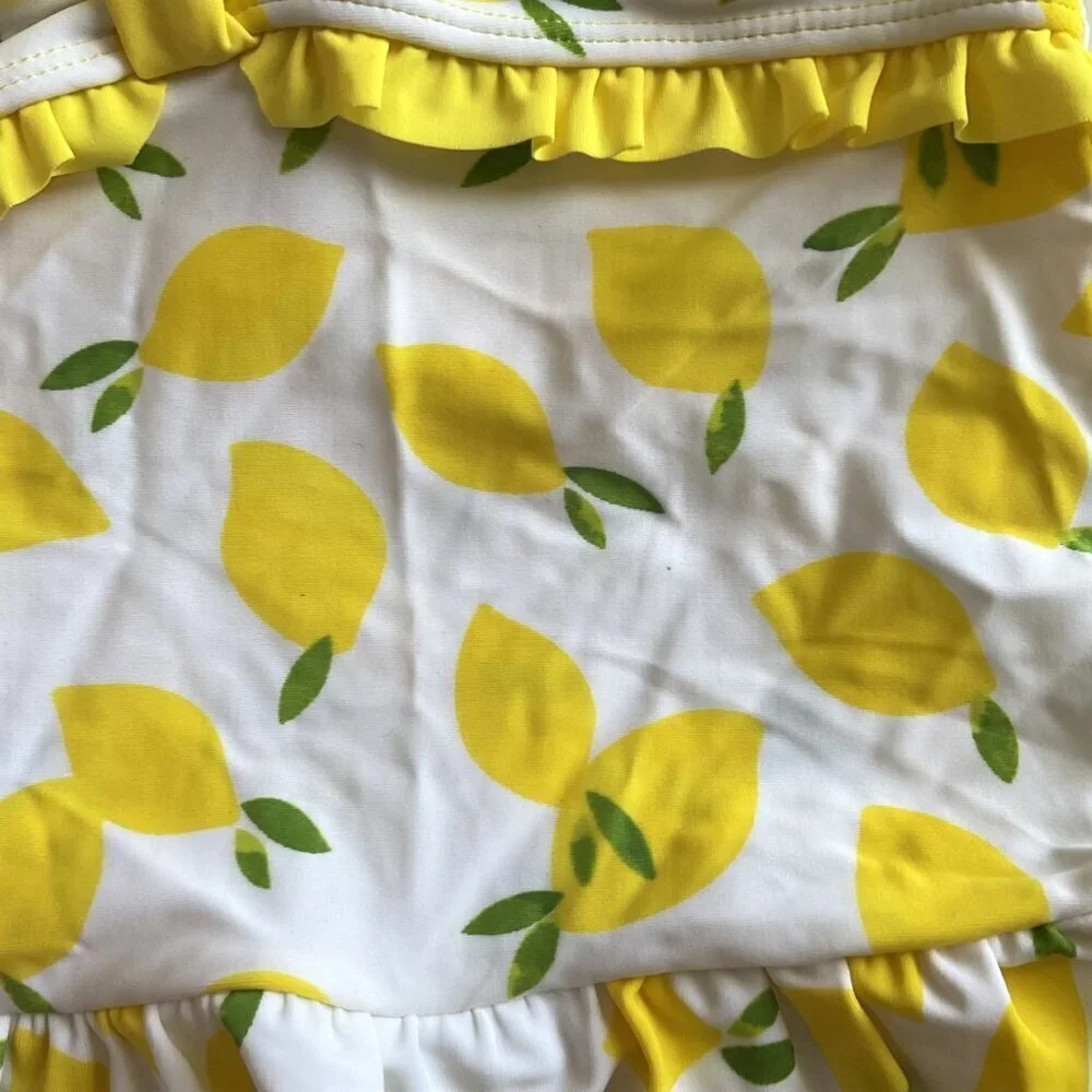 LEMON SWIMSUIT TANKINI 2 PIECE SWIMSUIR